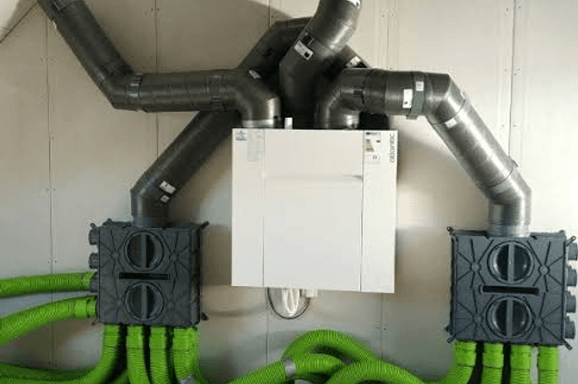 Installation de système de ventilation et VMC